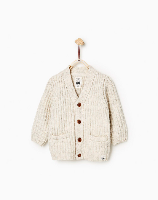 Knit Cardigan With Pockets